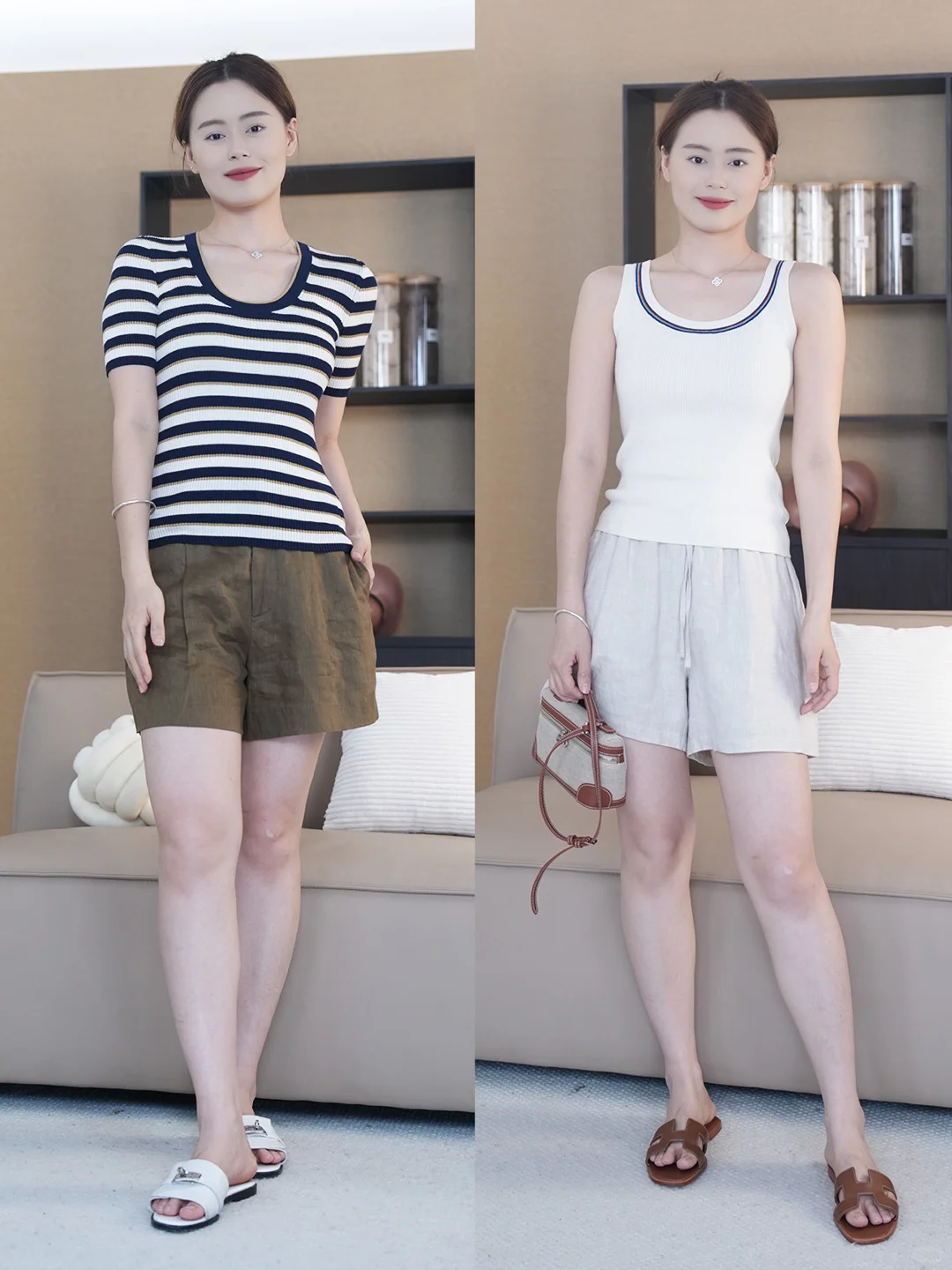 初夏first look?熟女质感穿搭！