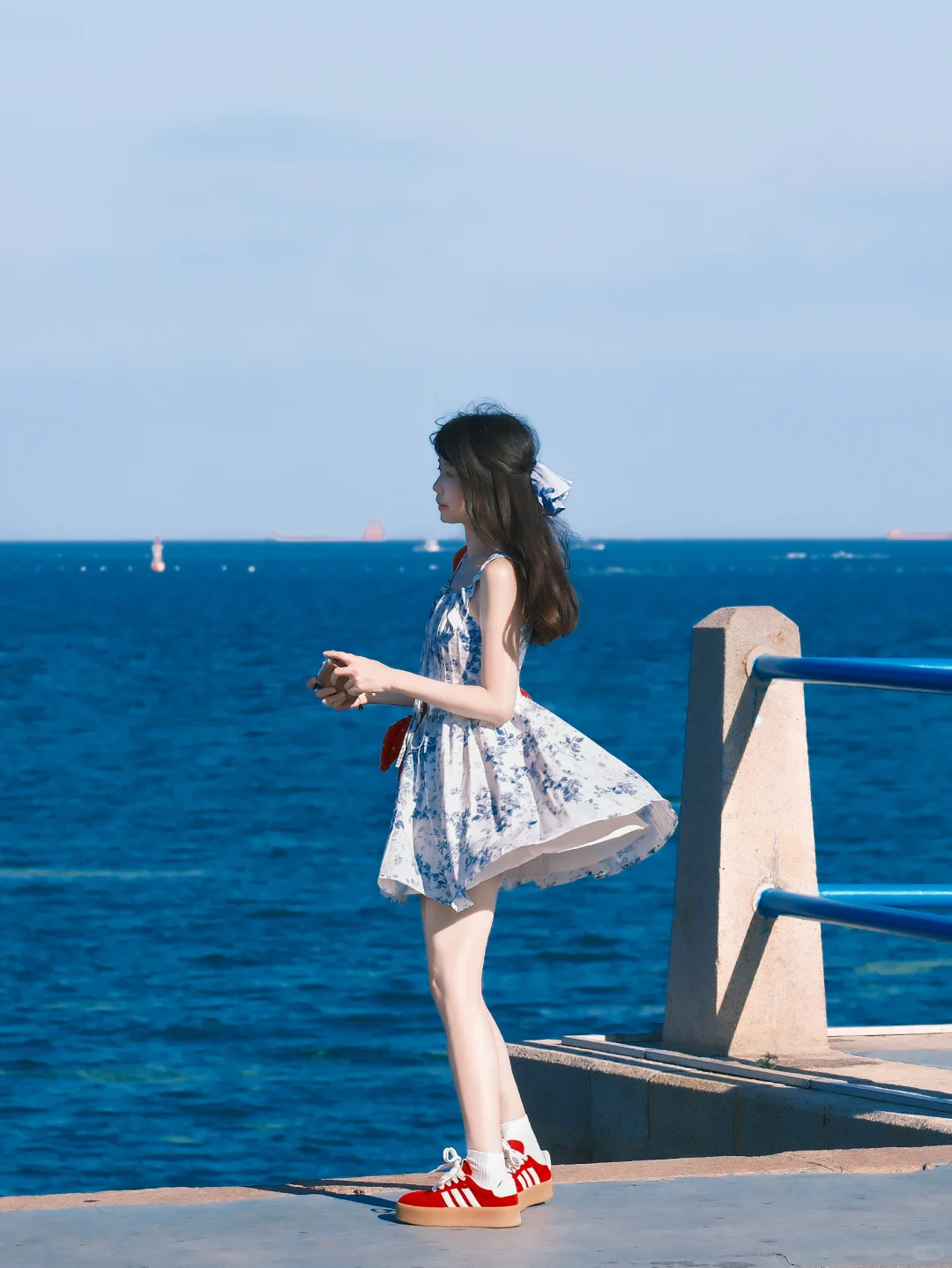 胶片?️海边旅行电影感随拍 ｜夏日蓝调时刻