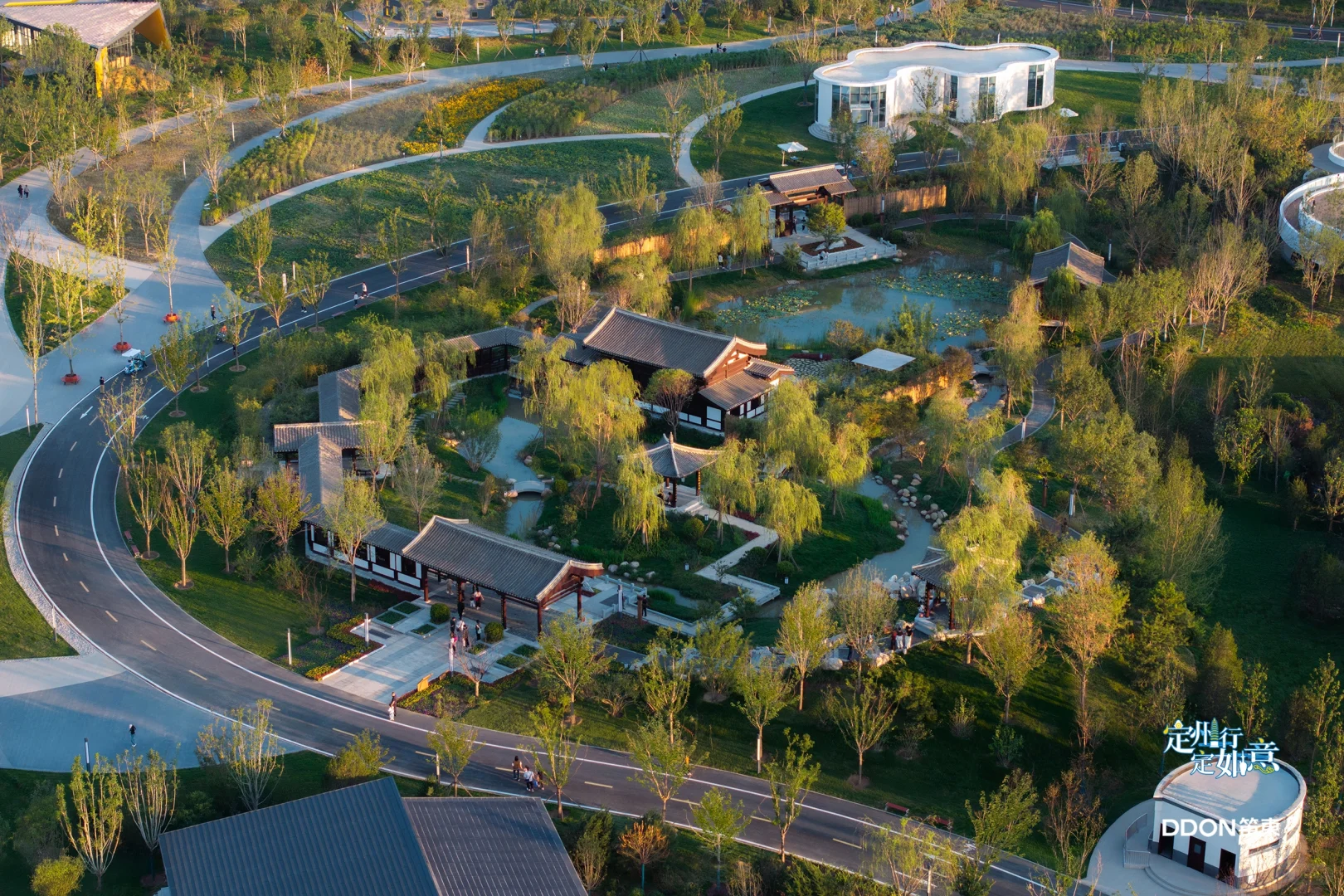 河北省第七届园林博览会邢台园荣获一等奖