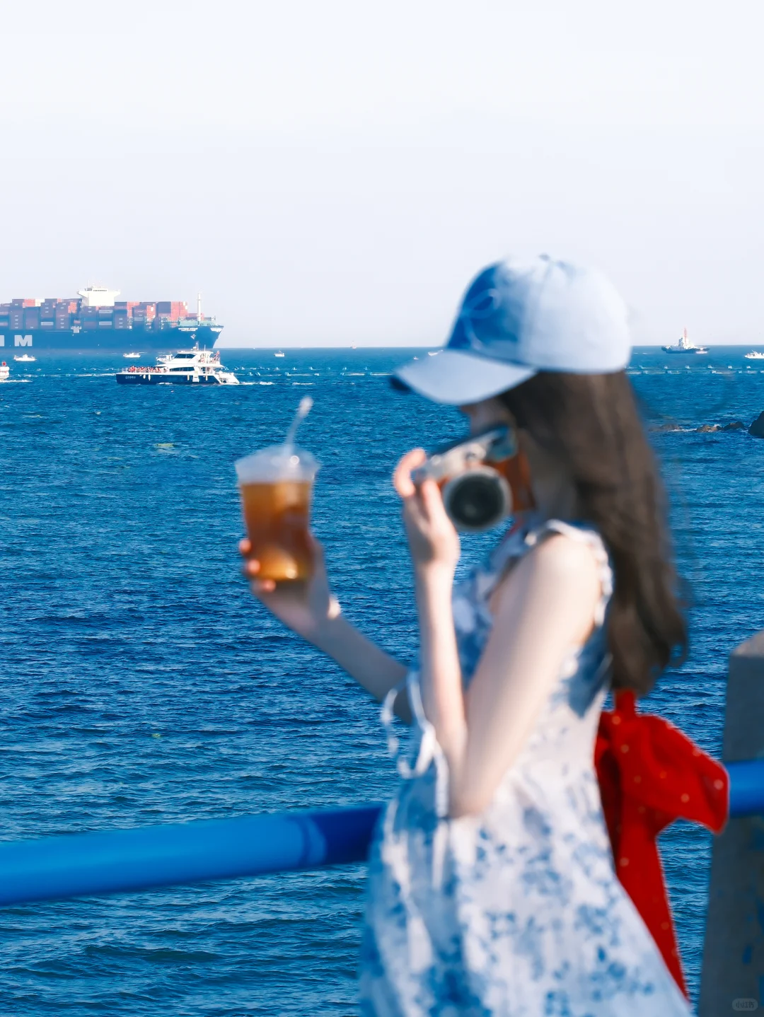 胶片?️海边旅行电影感随拍 ｜夏日蓝调时刻