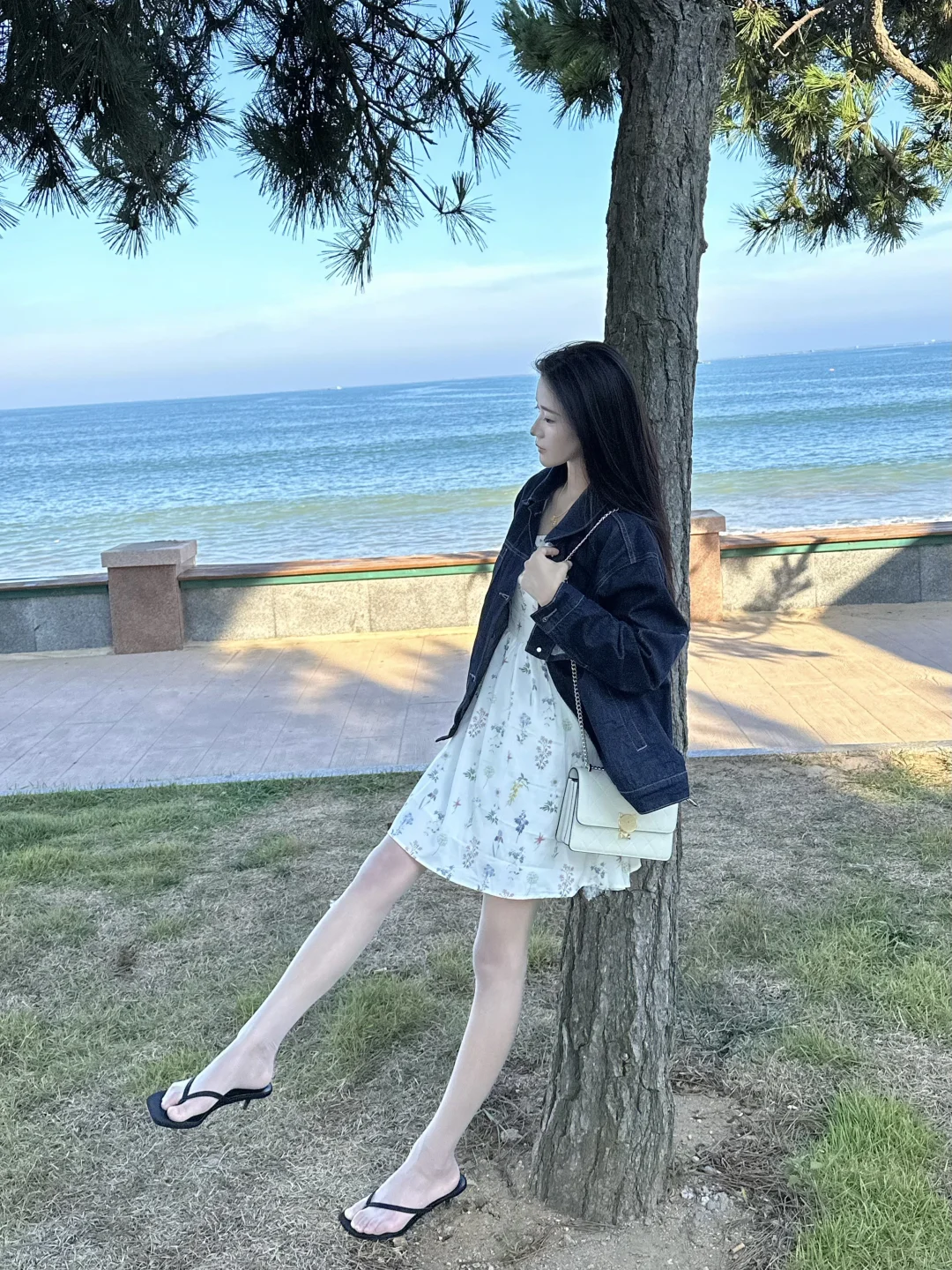 来海边就要把花花穿上身！