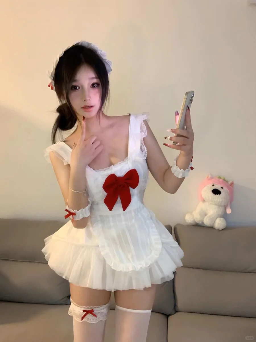 谁懂啊? 纯欲女仆装直接杀疯！！?