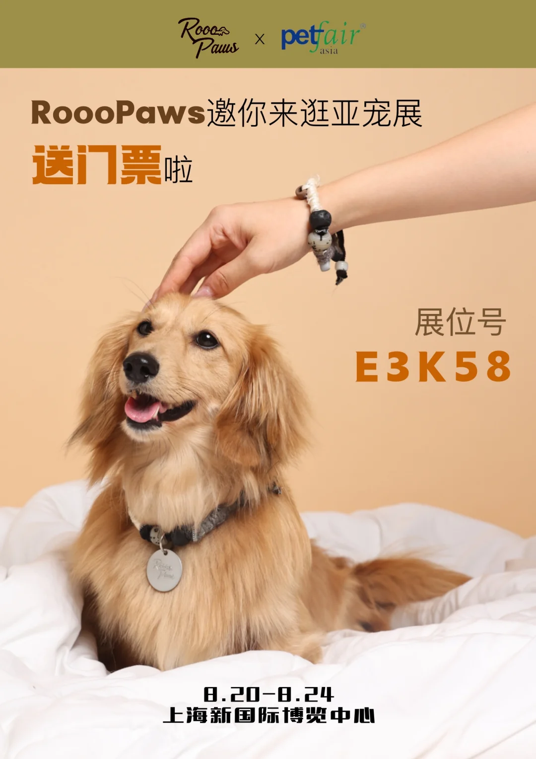 宠粉福利｜RoooPaws邀你来逛亚宠展会啦！