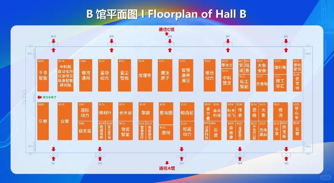 8月8日北京世界机器人大会门票+展商+展位图