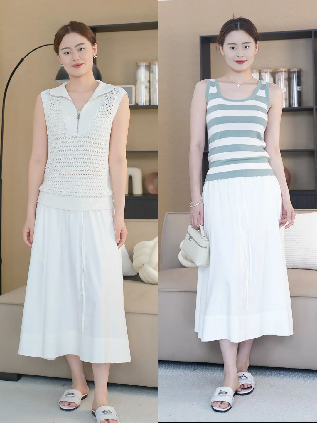 初夏first look?熟女质感穿搭！