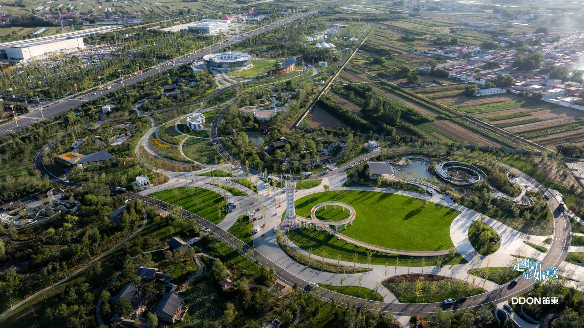 河北省第七届园林博览会邢台园荣获一等奖