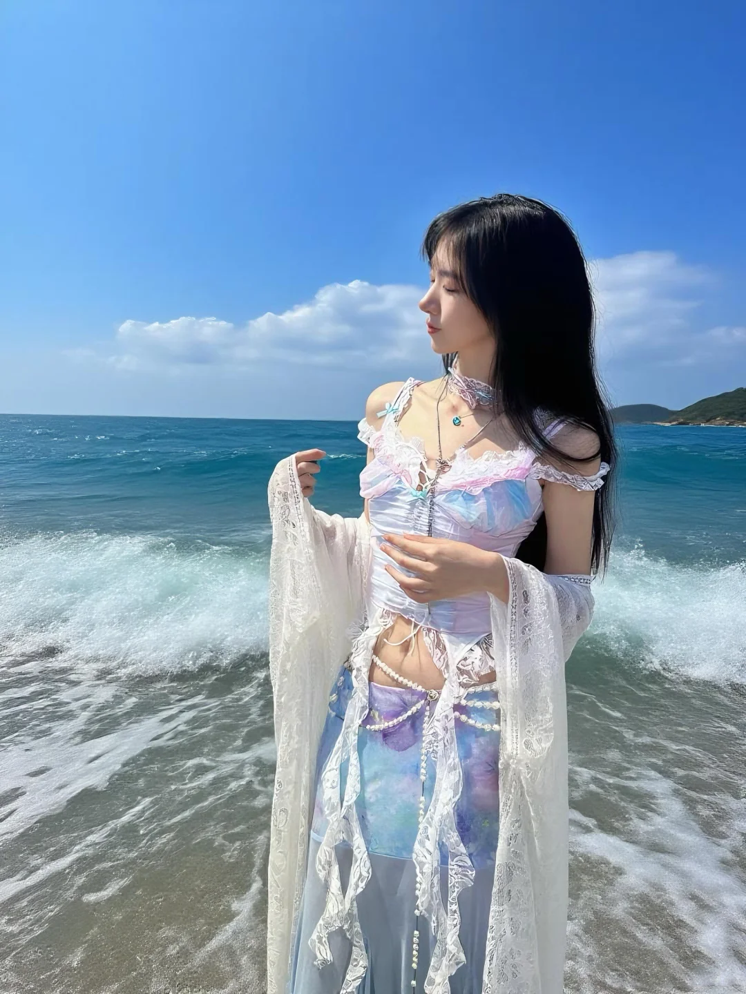 神迹仙本那?夏日度假?薄荷曼波海边穿搭