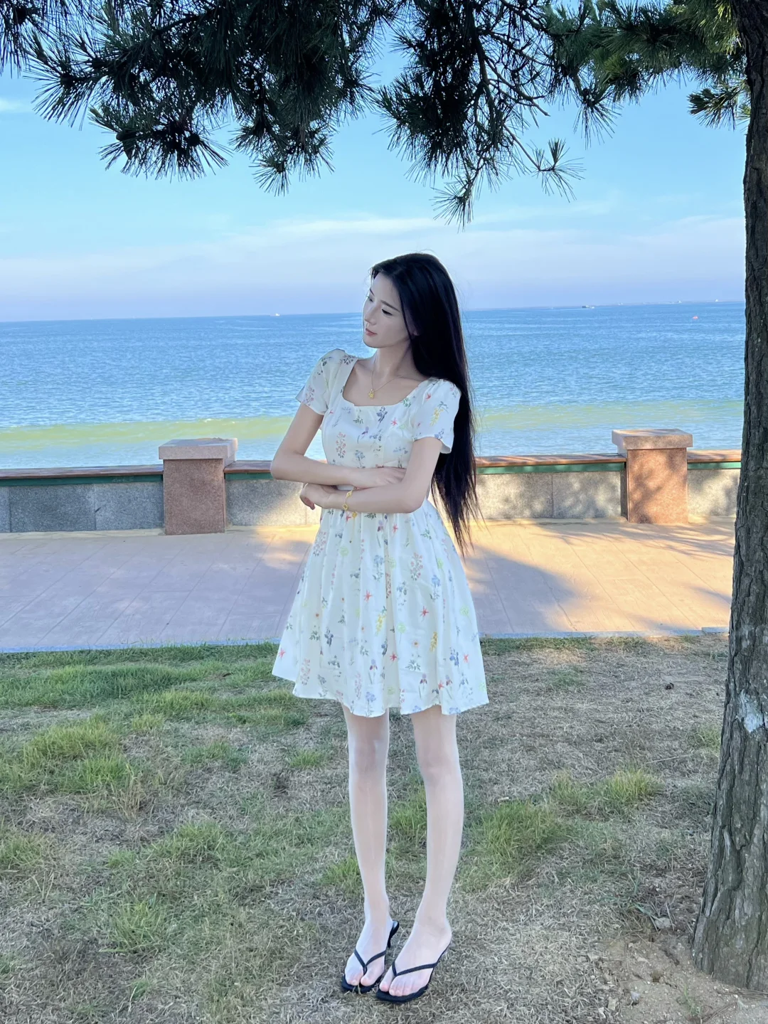 来海边就要把花花穿上身！