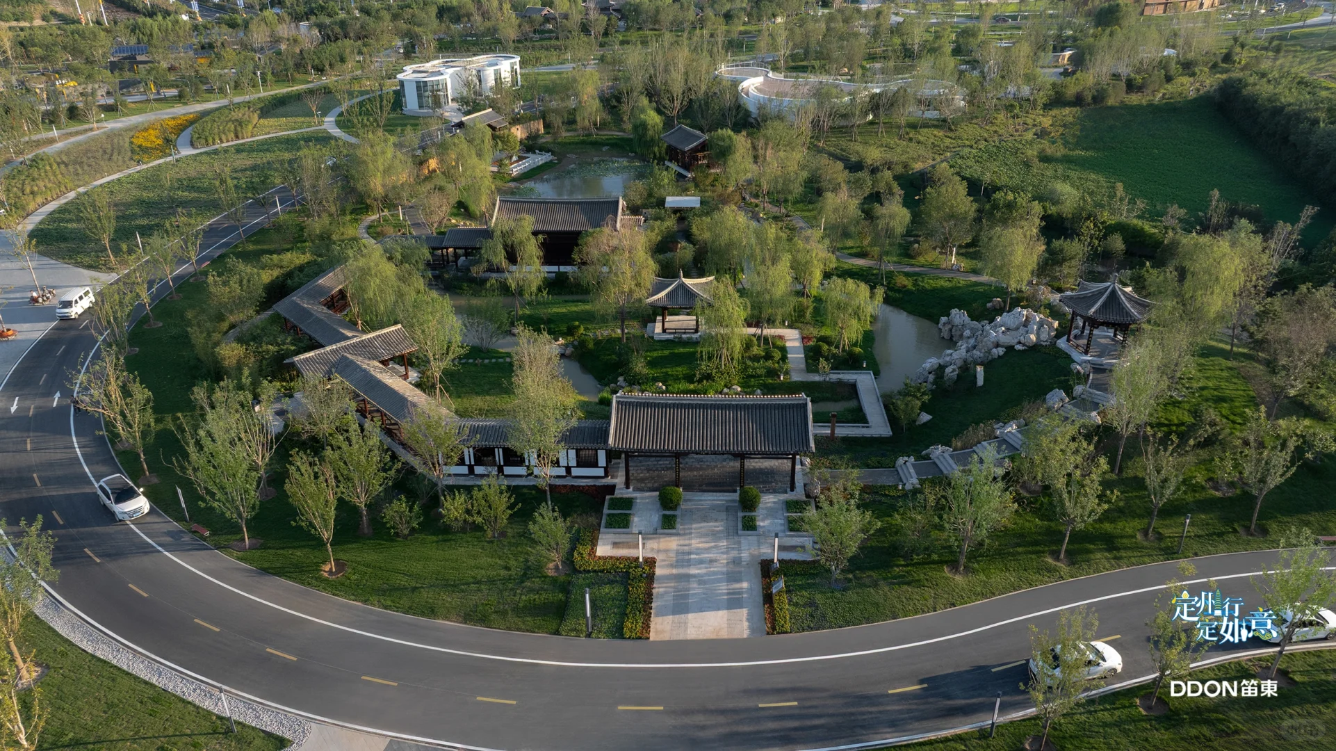 河北省第七届园林博览会邢台园荣获一等奖