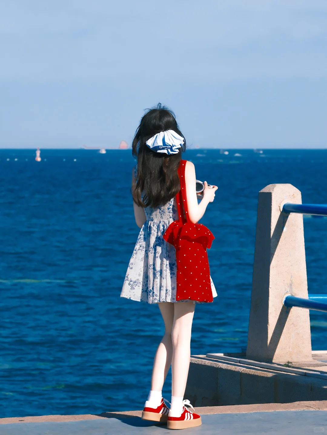 胶片?️海边旅行电影感随拍 ｜夏日蓝调时刻