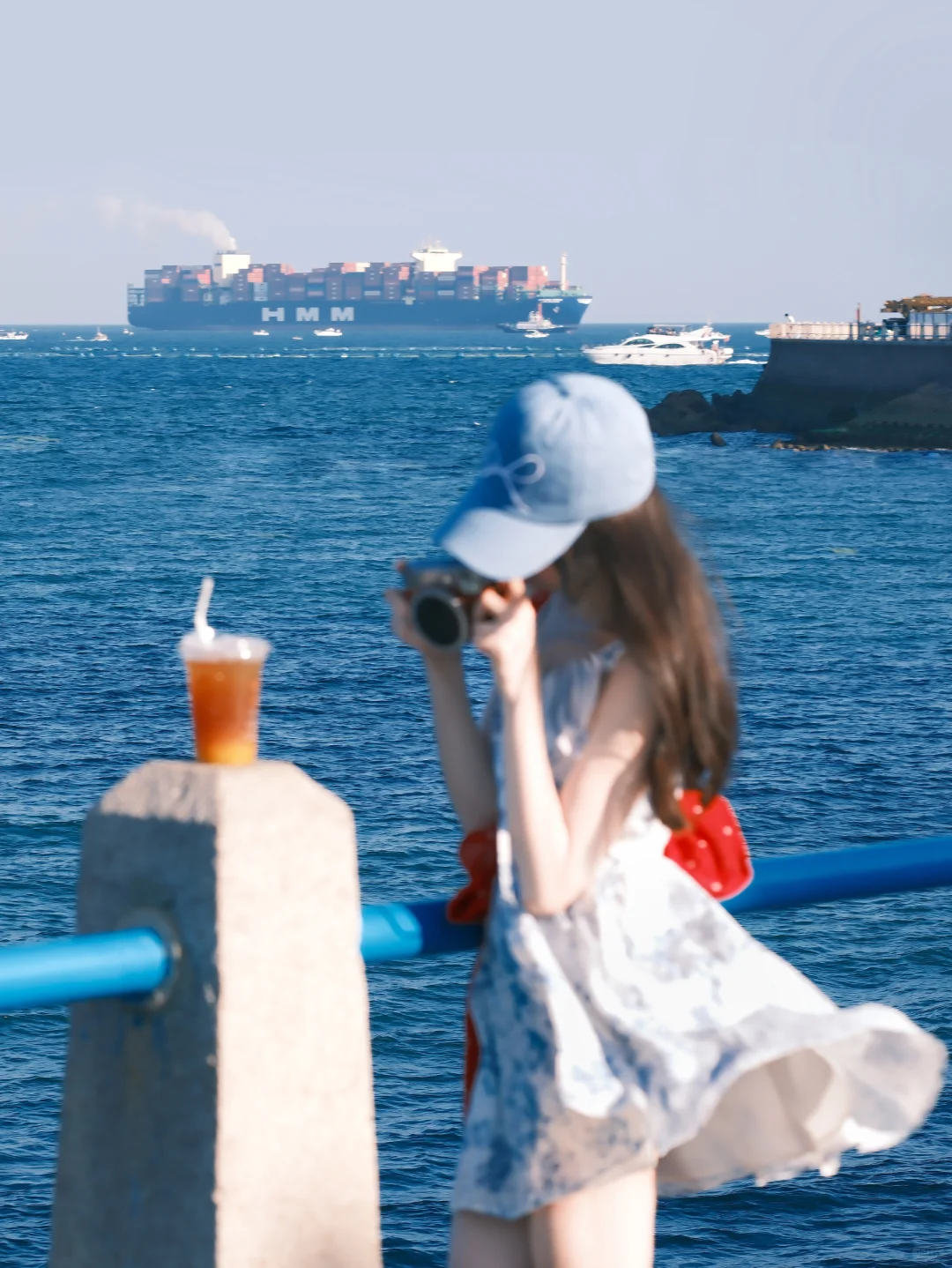 胶片?️海边旅行电影感随拍 ｜夏日蓝调时刻