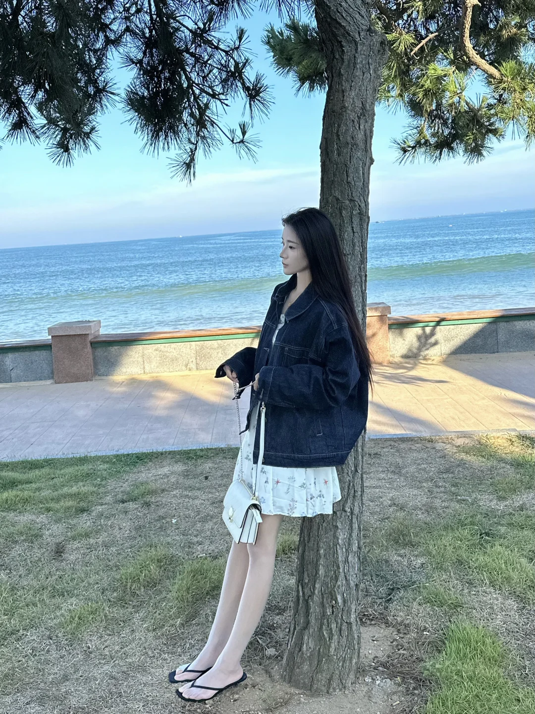 来海边就要把花花穿上身！