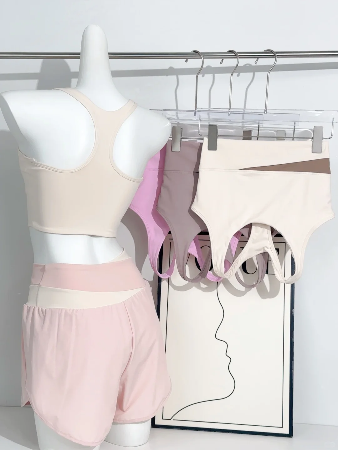 少女感爆棚?草莓奶昔瑜伽服太niu啦?49