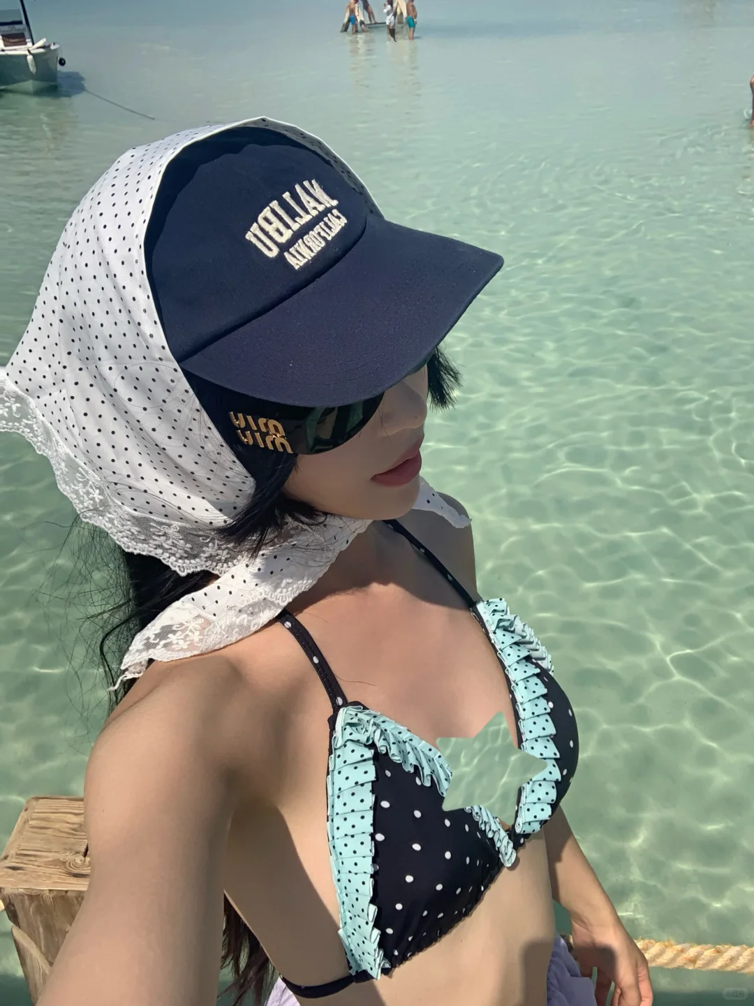 在海岛拍到了很ins的照片???