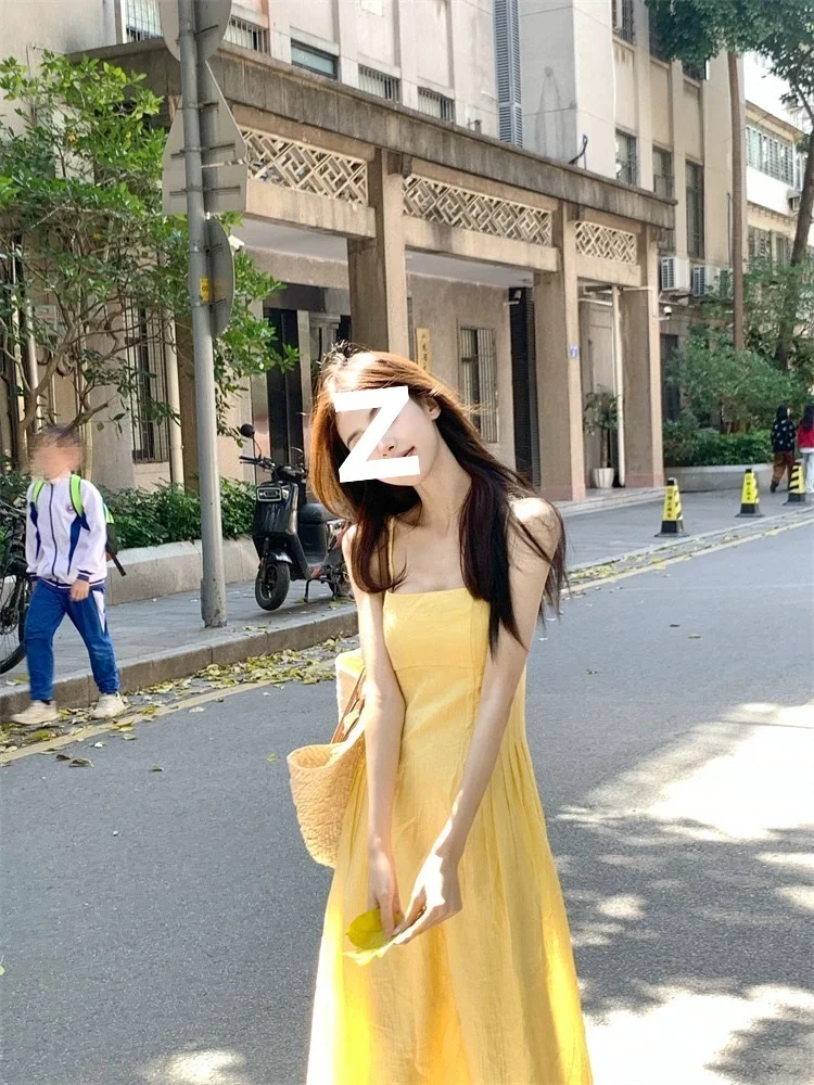 海边的那抹明媚 | 小黄裙穿搭✨