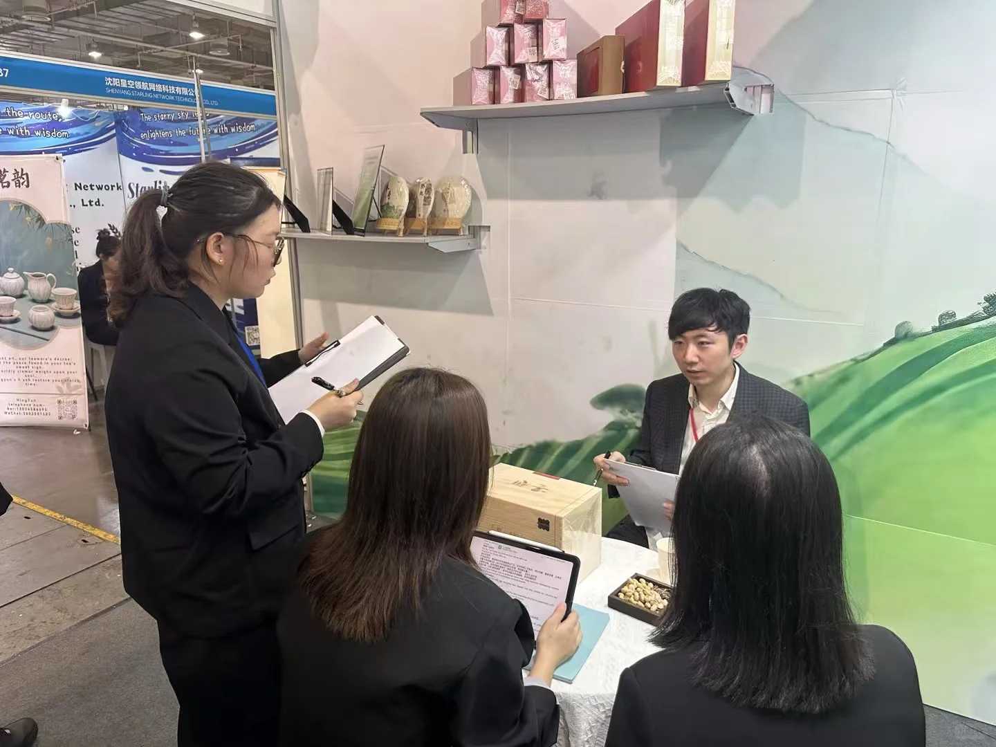 来了！来了！展会现场‼️