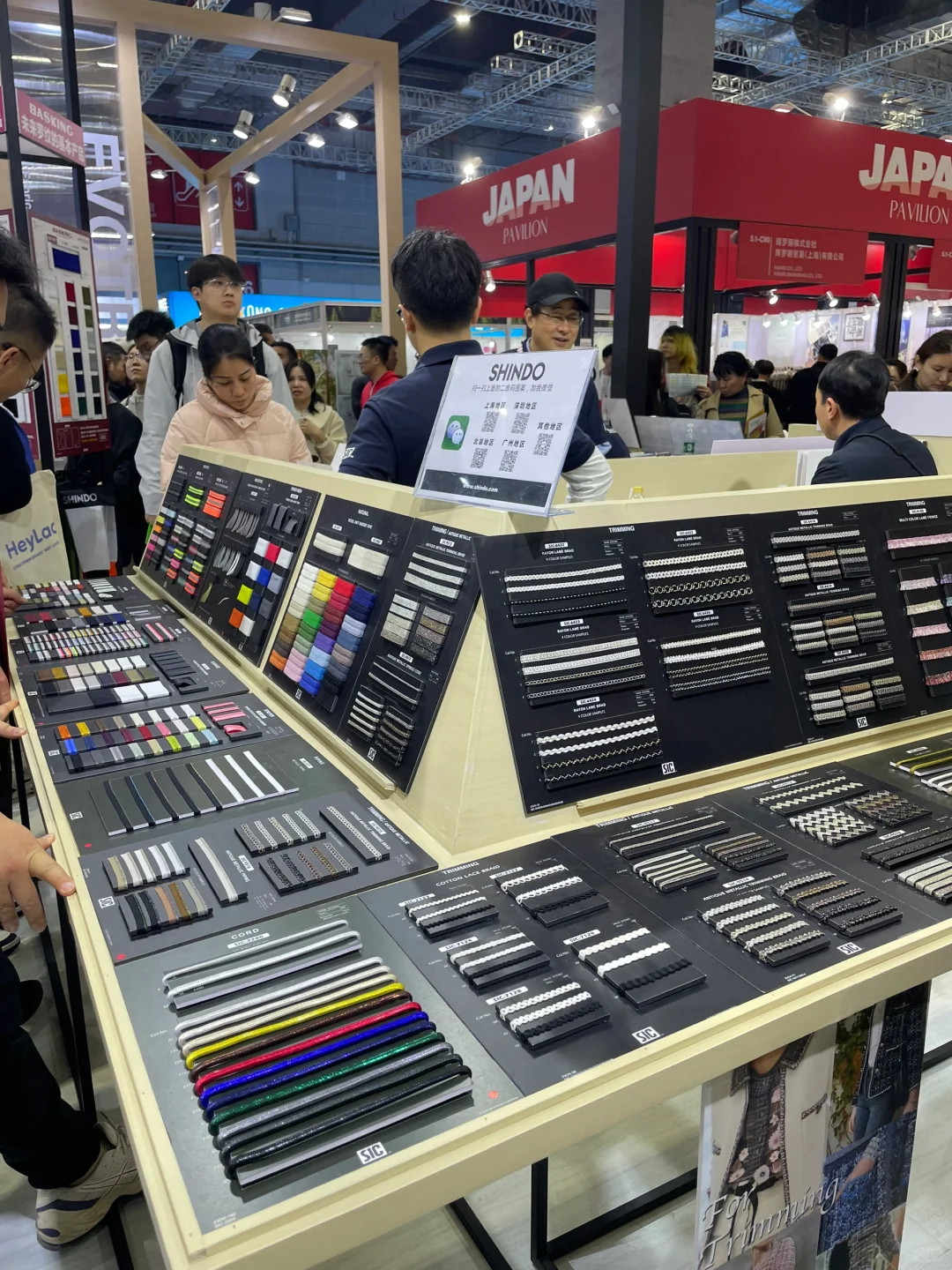 ?上海|服装展没有面料展好逛?