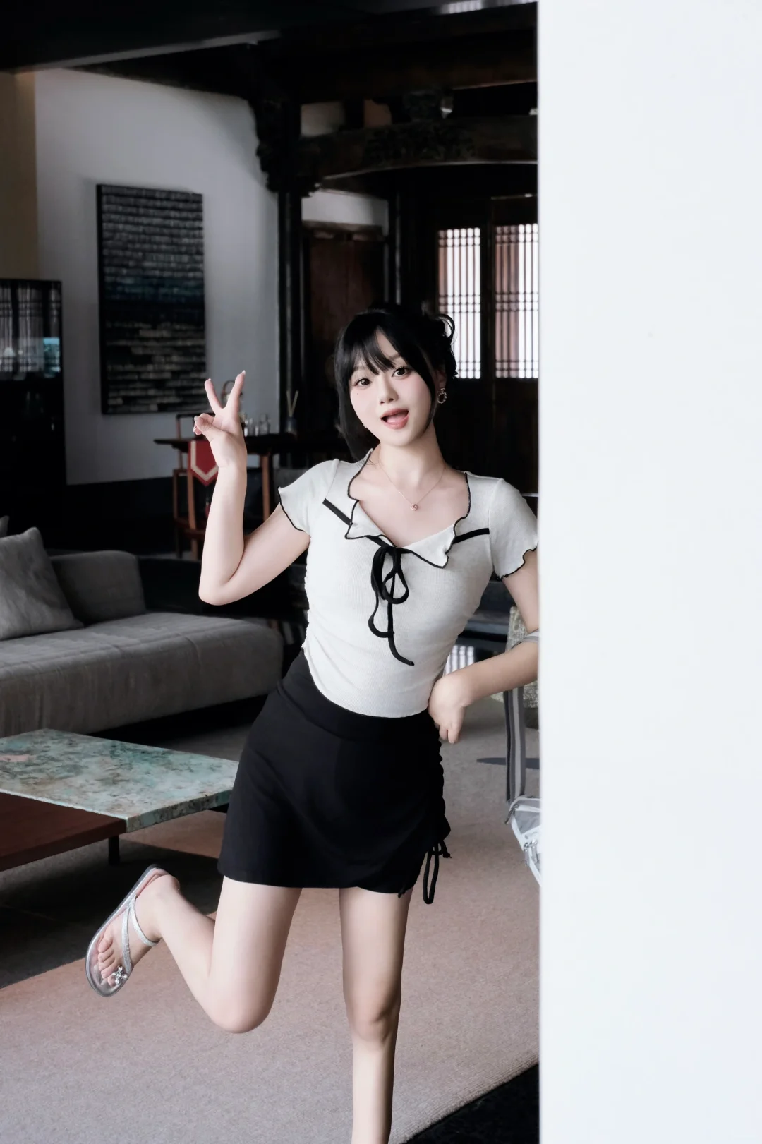 宝子们！谁说瑜伽服只能窝在瑜伽馆？