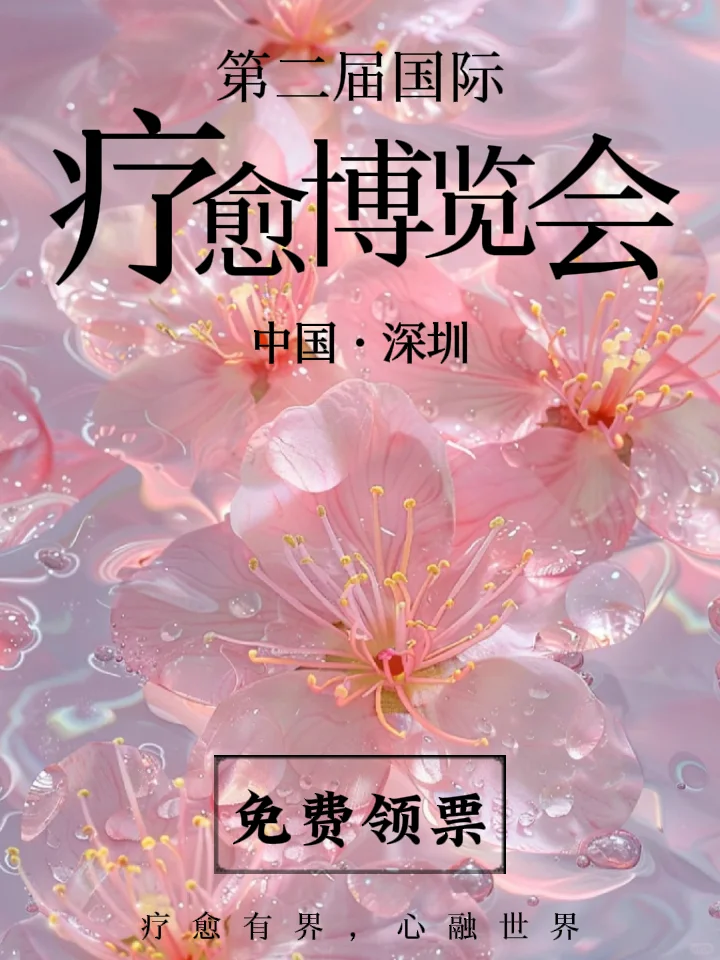 深圳第二届国际疗愈博览会?免费领票啦!