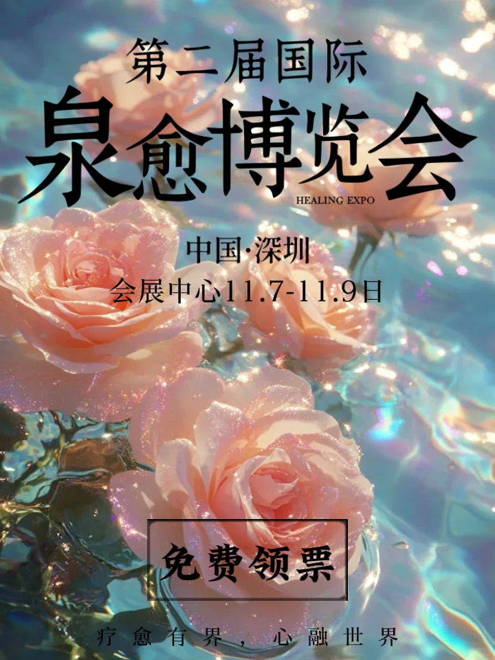 不出国也能参加!2W+人来深圳疗愈博览会!