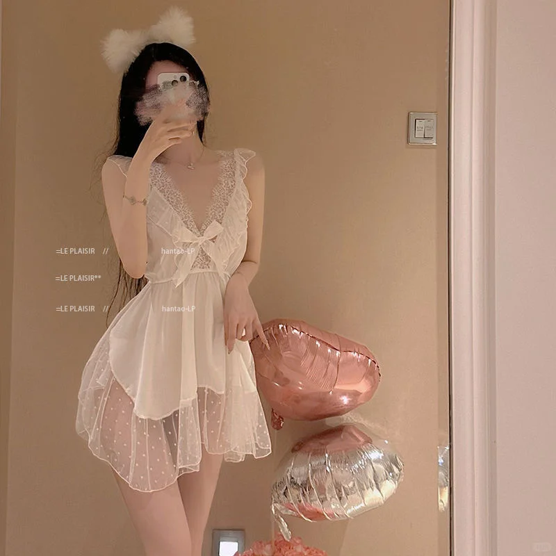 救命? 这睡衣穿了直接被喊“人间妲己”