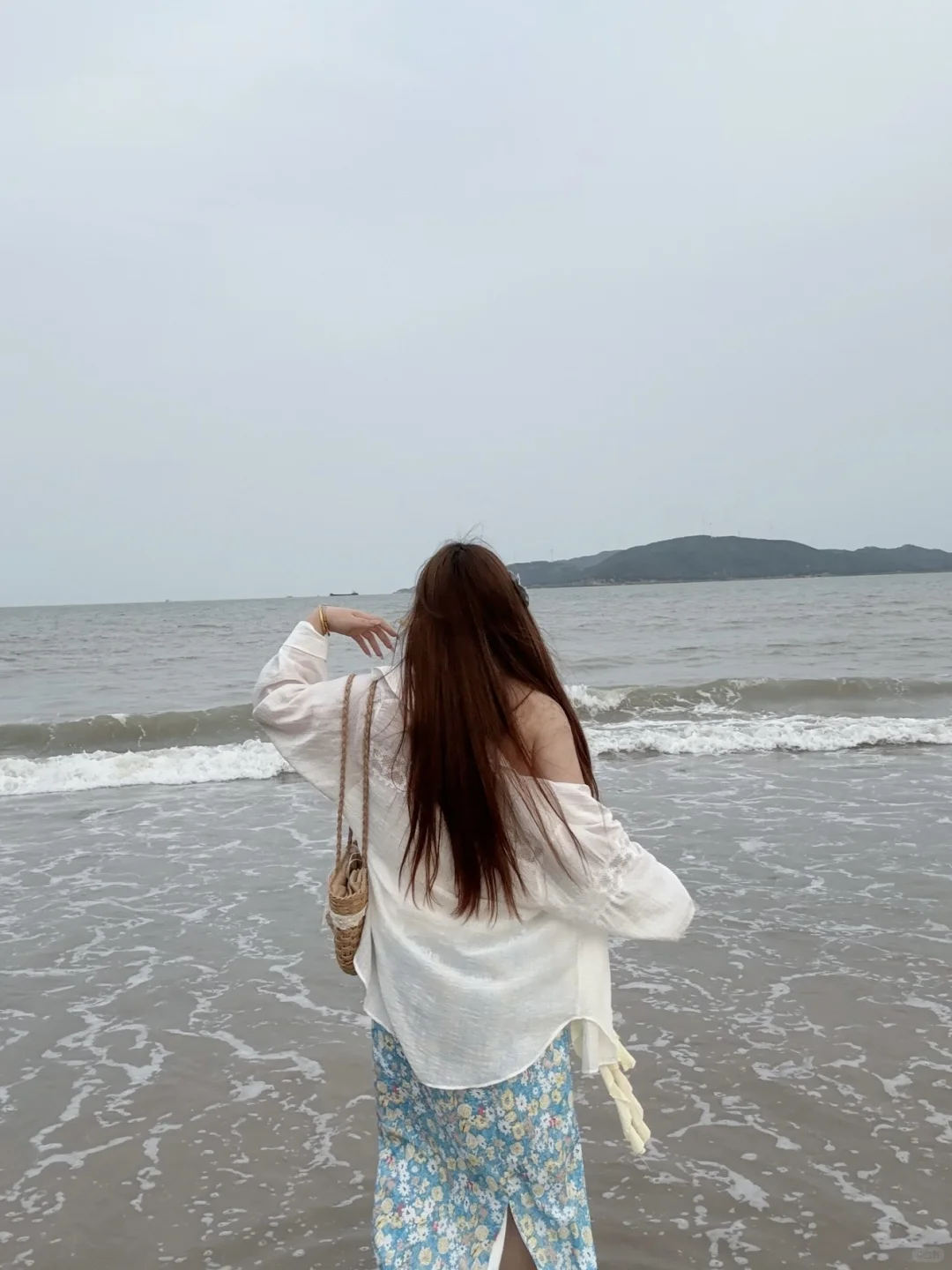 170斤｜梨形不露腿！海边显瘦穿搭