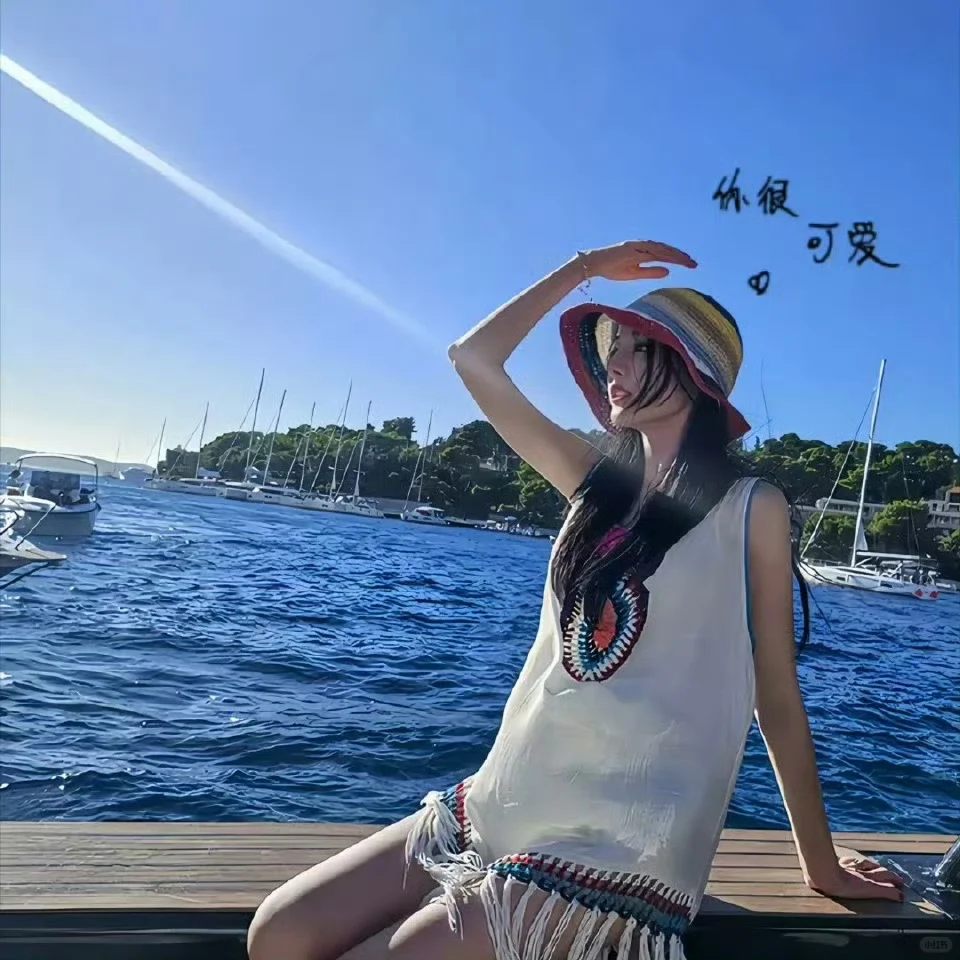 热巴9套海边美照合集