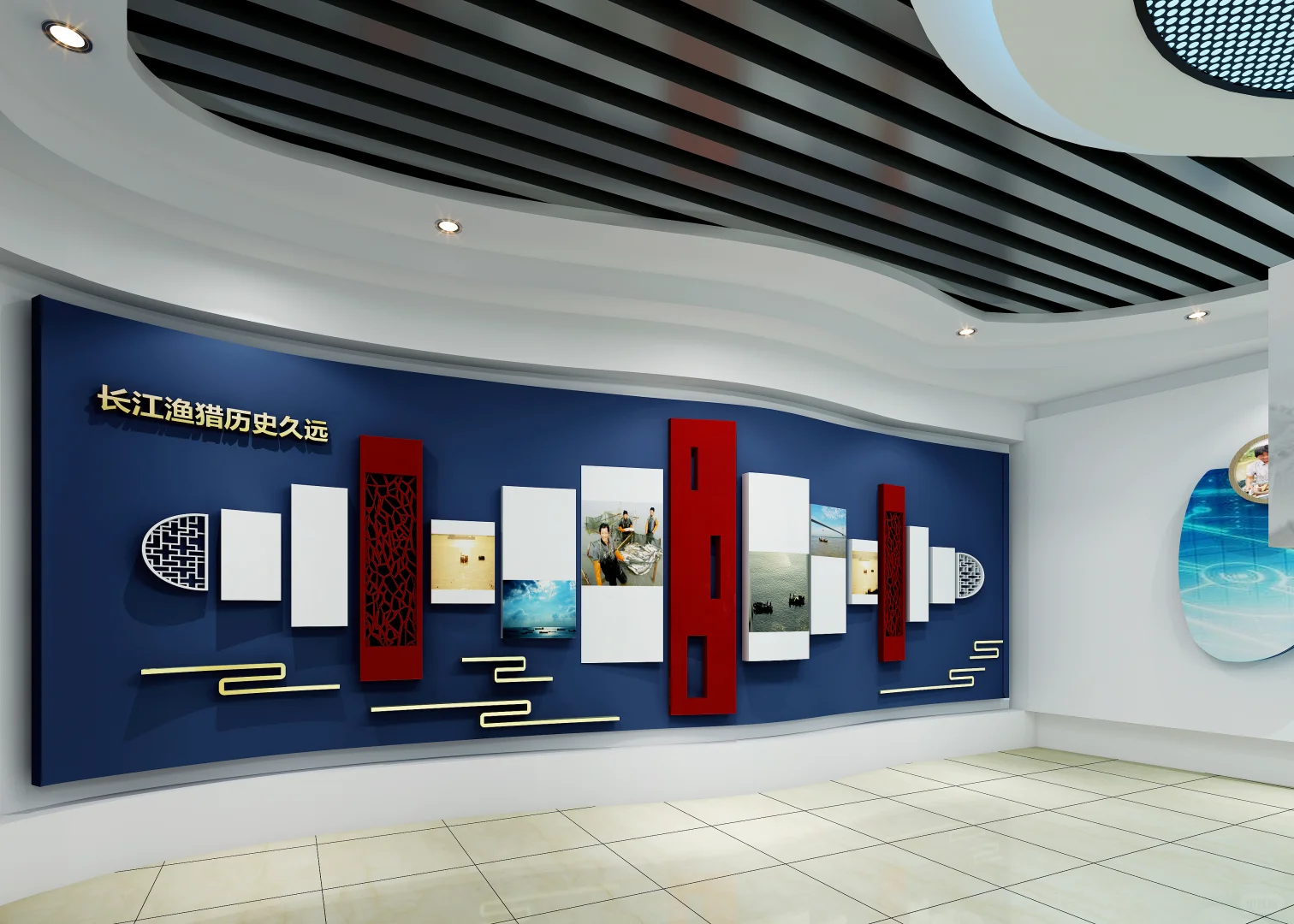 爆改工业旧厂，渔文化展馆沉浸式海洋秘境。
