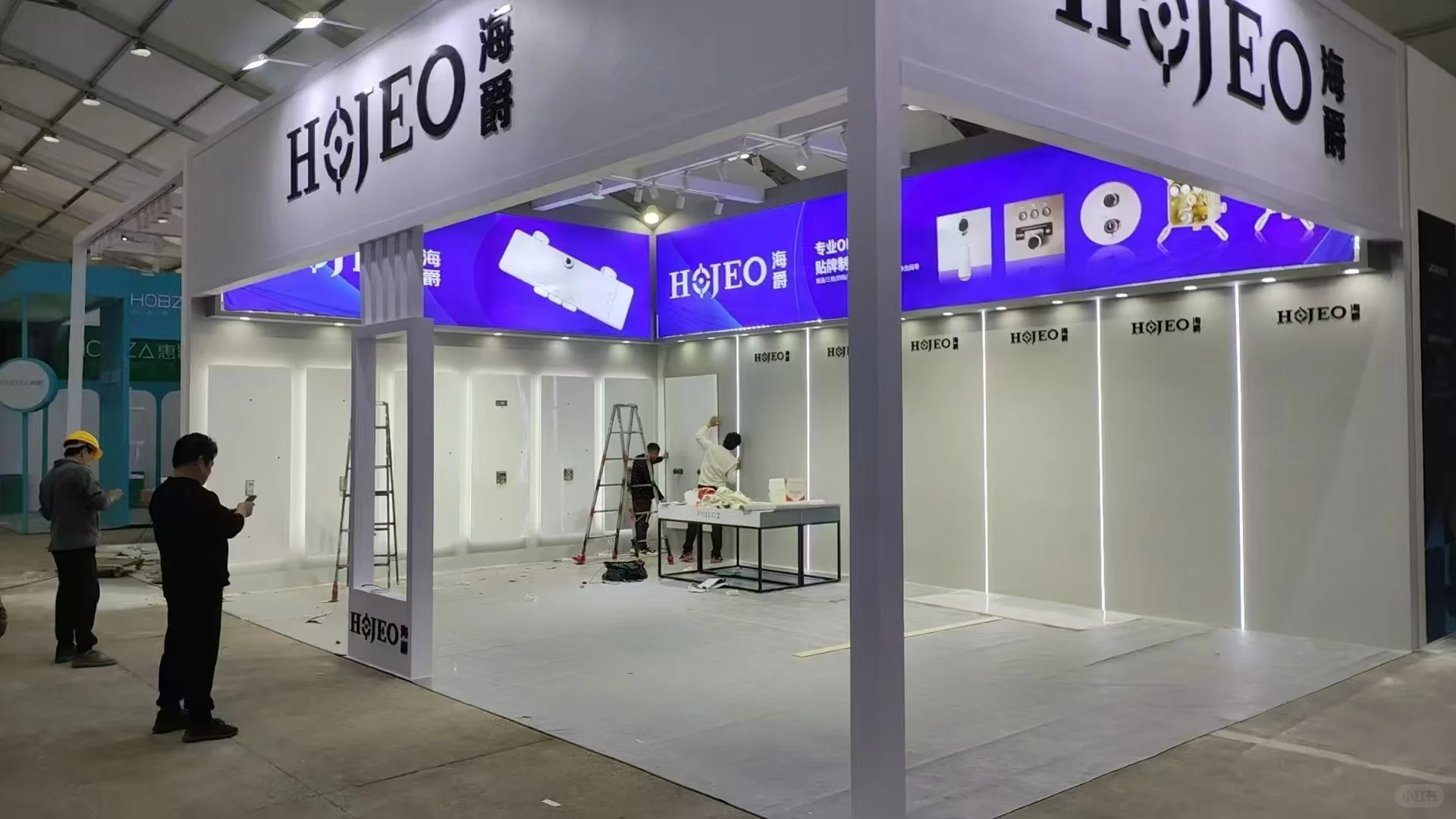 普洱展览展台木结构 防潮适配茶叶展
