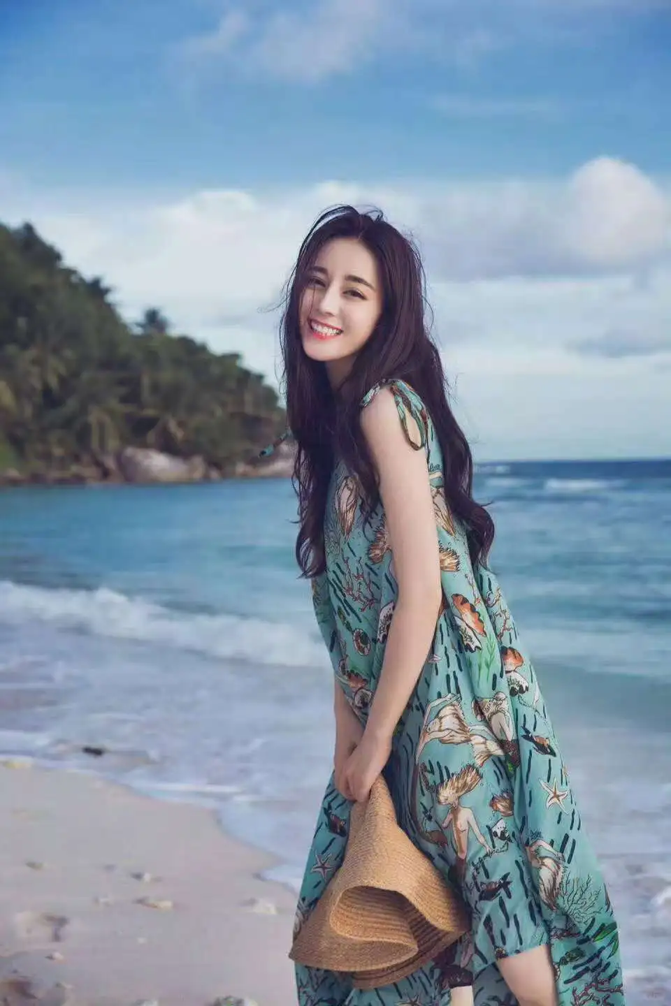 热巴9套海边美照合集
