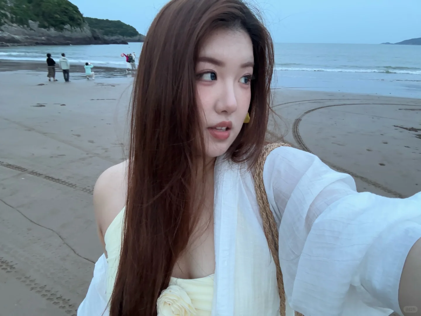 170斤｜梨形不露腿！海边显瘦穿搭