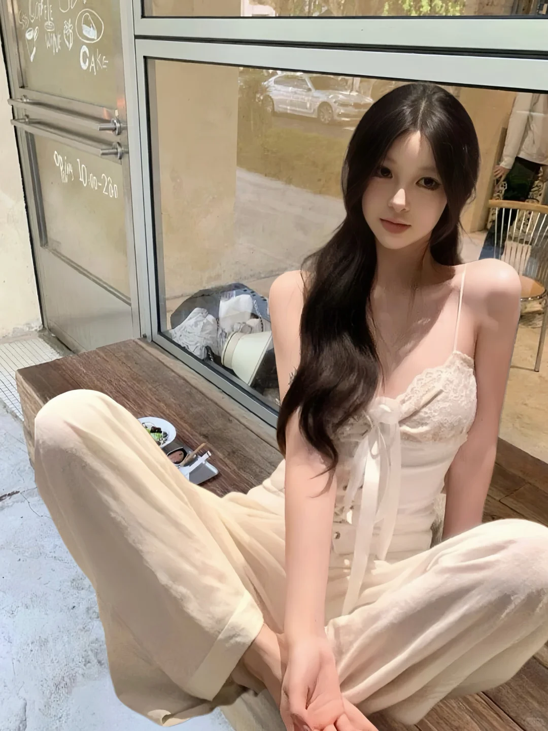 夏季约会战袍！蕾丝吊带➕开衫 又纯又欲！?
