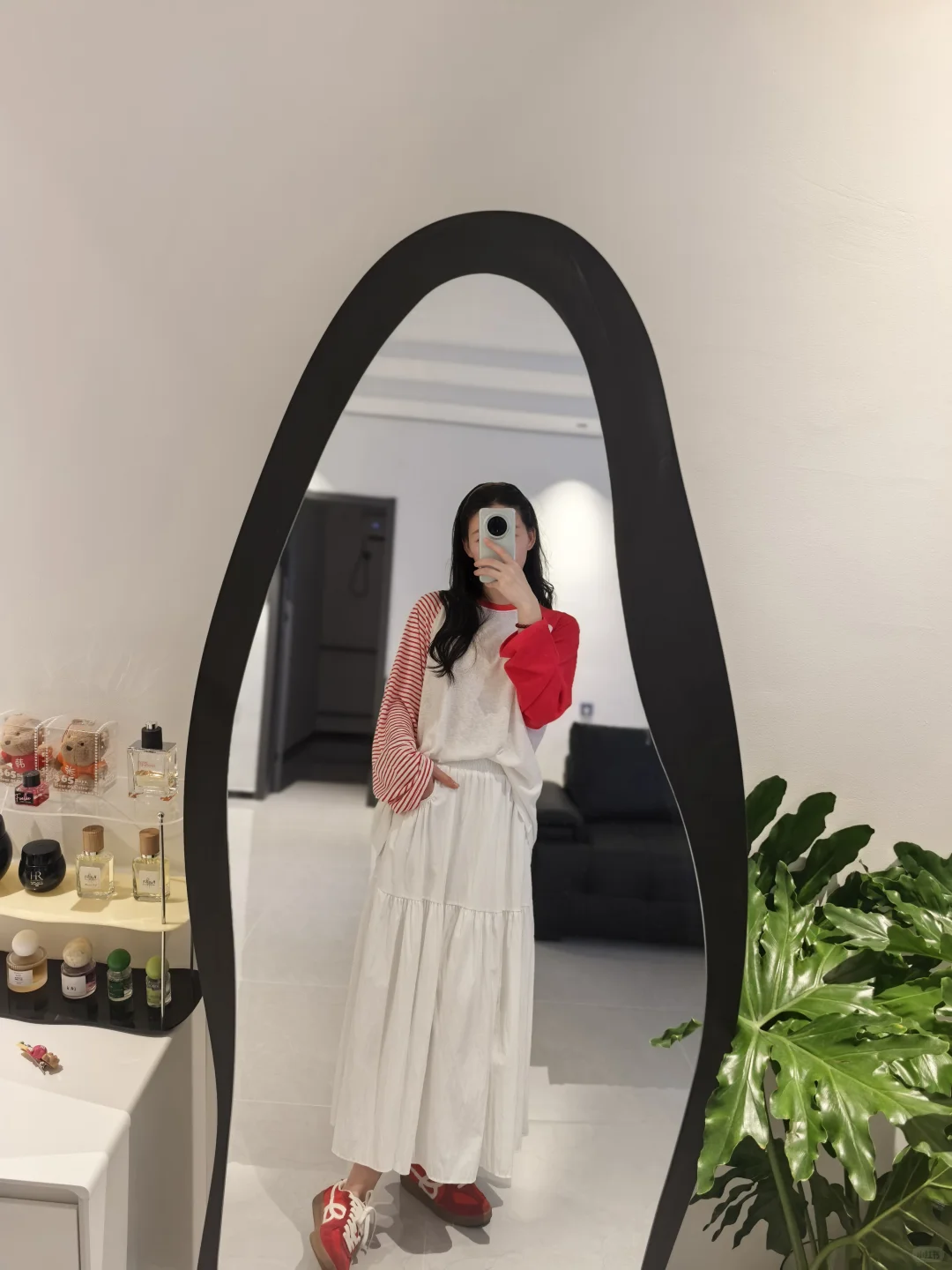 OOTD❤96年已婚少妇接老公下班穿搭