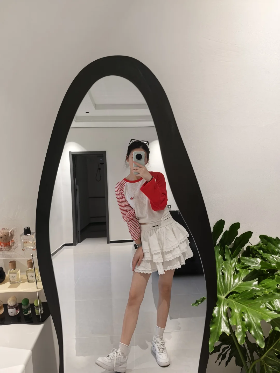 OOTD❤96年已婚少妇接老公下班穿搭