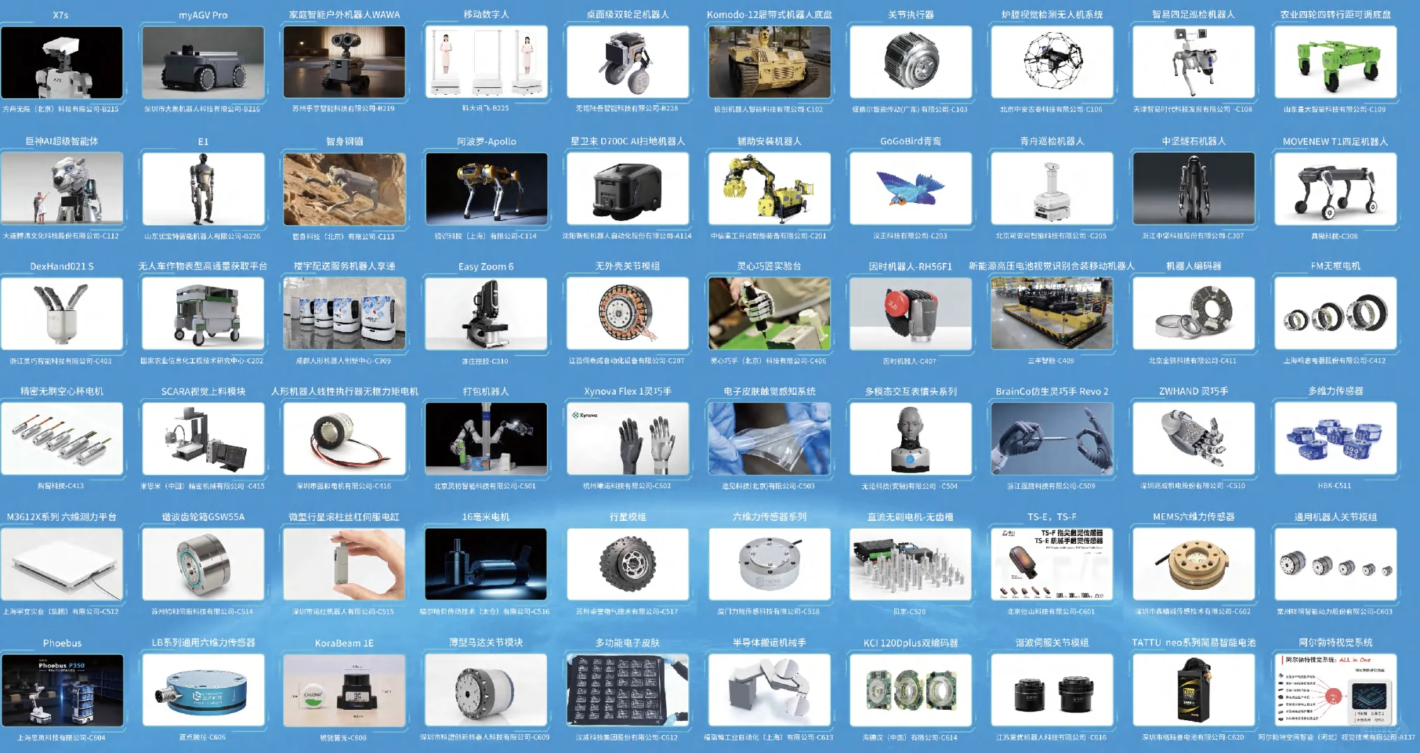 观众指南|2025世界机器人博览会路线图展品