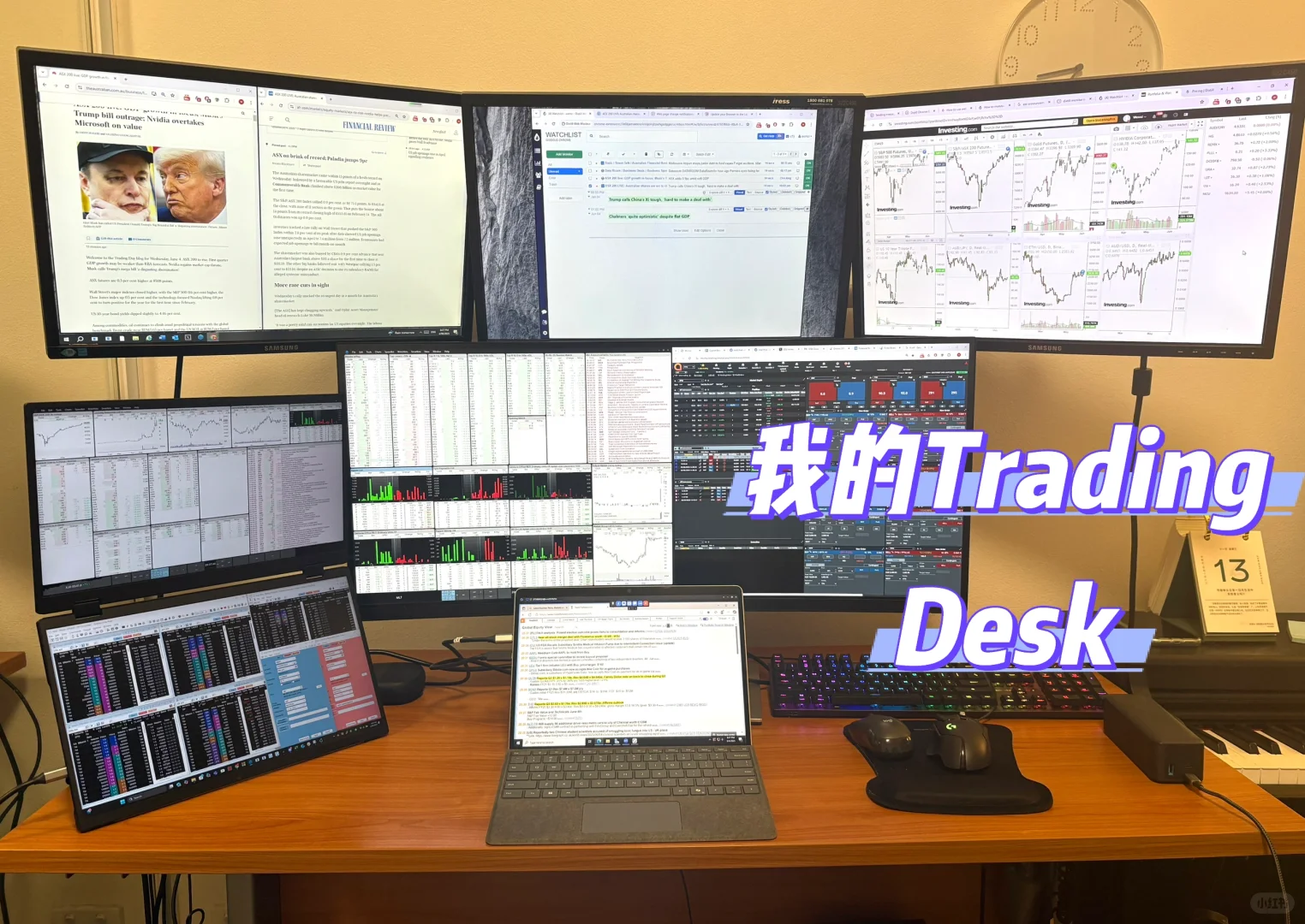 我的Trading Desk