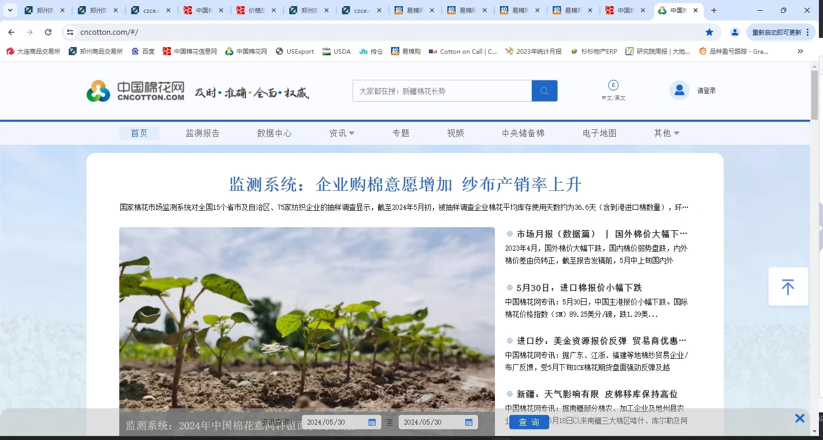 大宗商品棉花怎么研究?看完你就会了