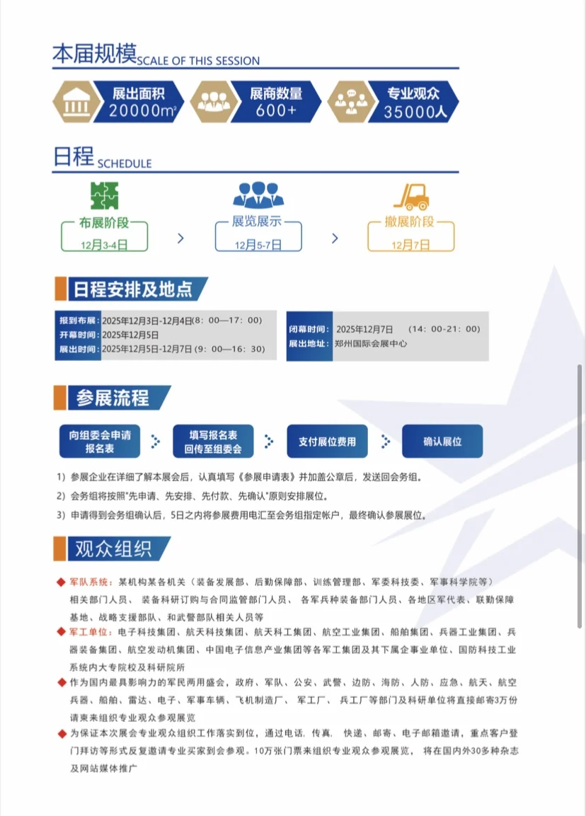 干货满满!军工展来了!