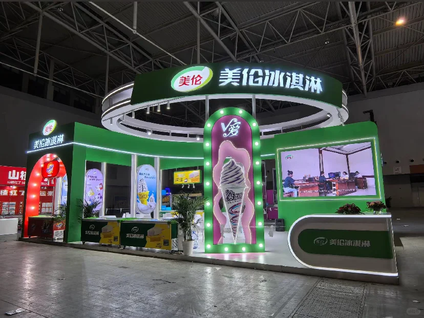 天津冰淇淋展展台!同行都在偷学的吸睛法则