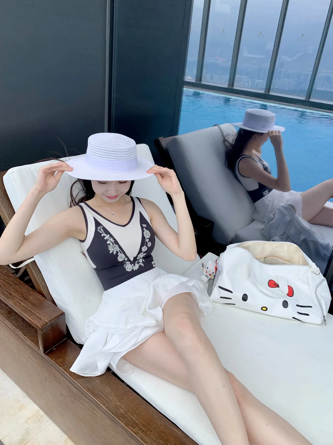 台风来了我游泳