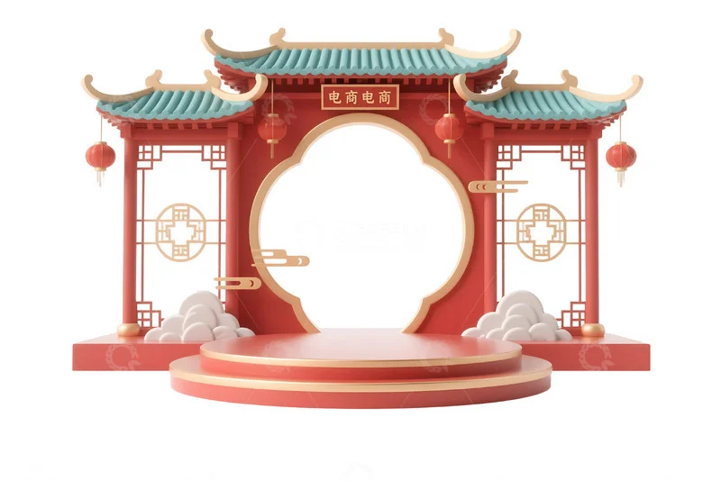 电商展台陈列