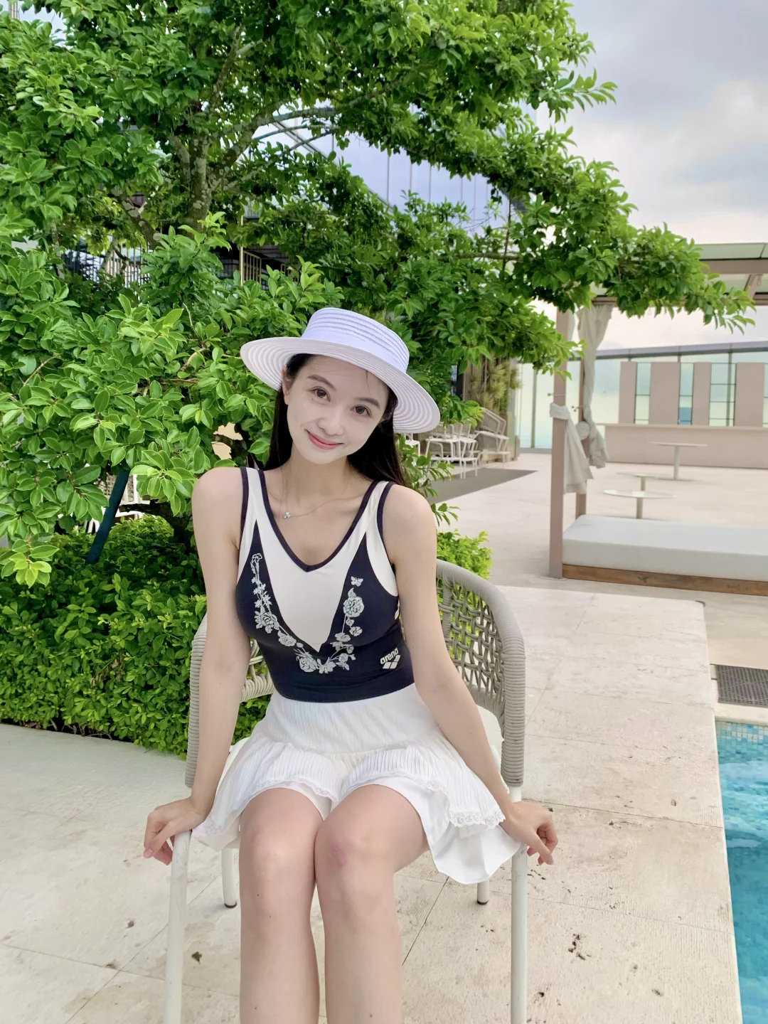 台风来了我游泳