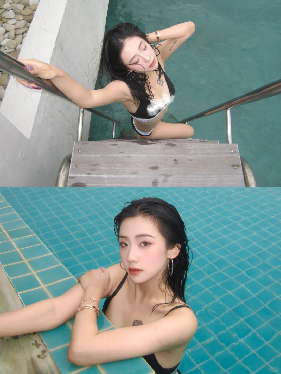 存一些海边穿搭?️