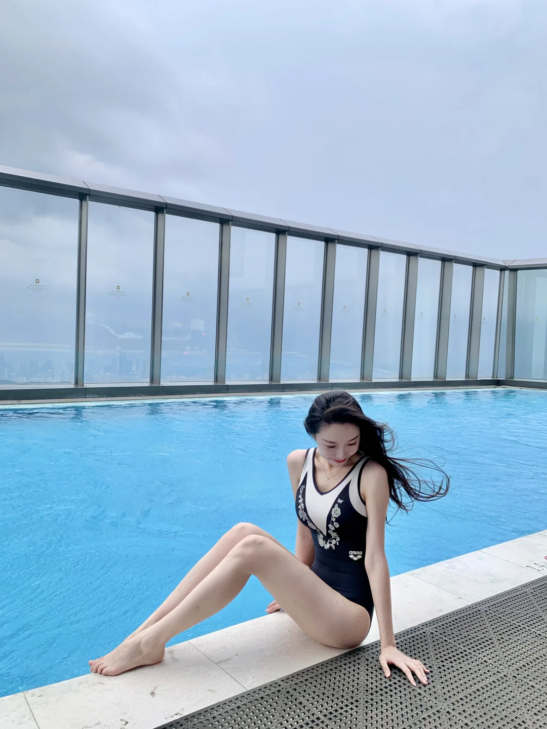 台风来了我游泳