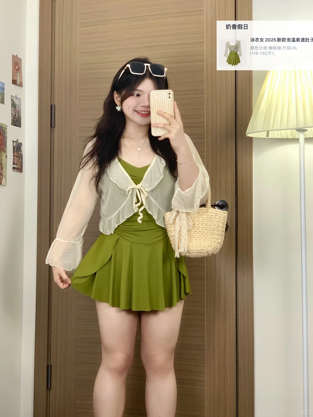 153cm115斤|显瘦又好看?微胖甜美泳衣合集