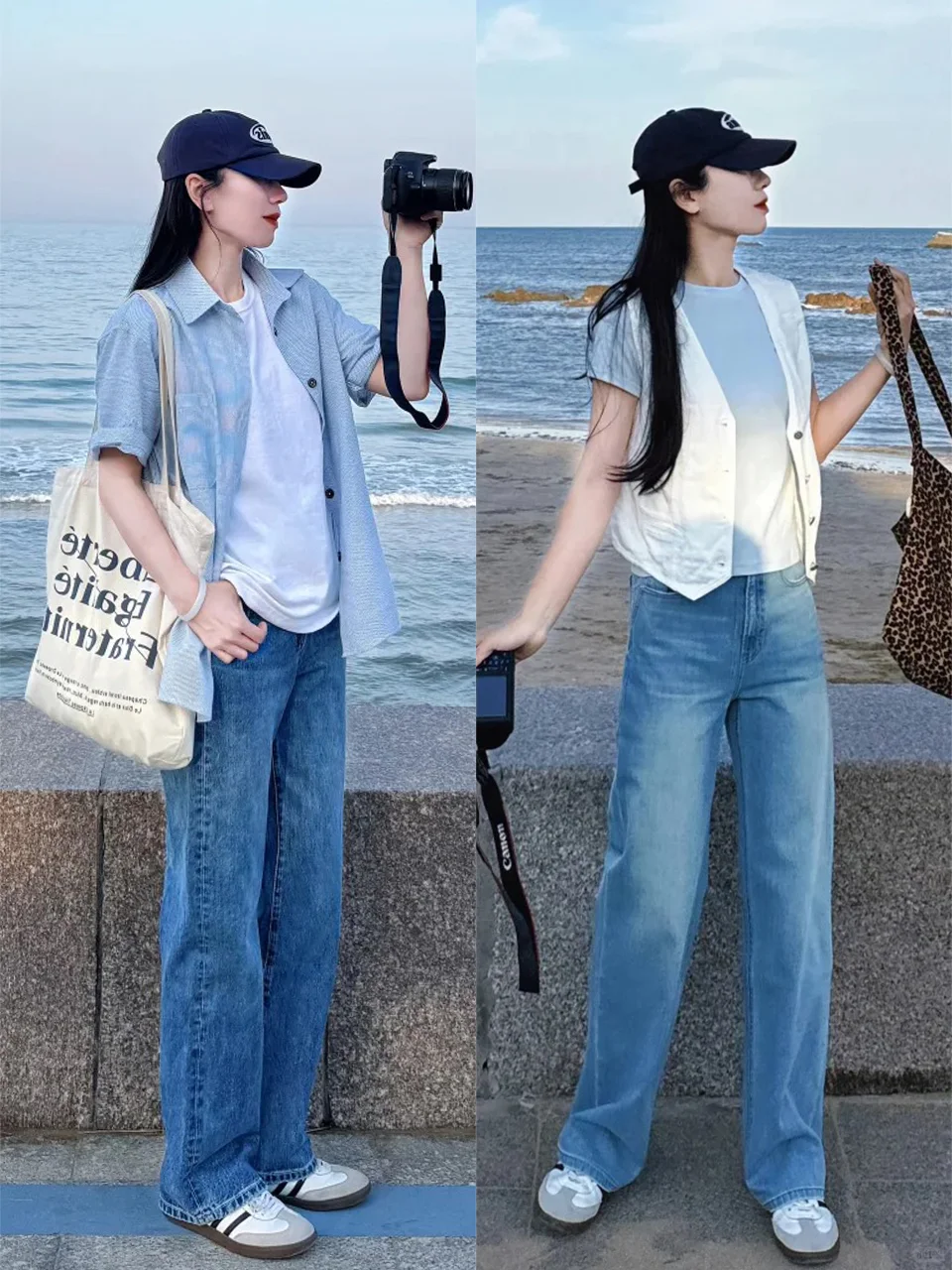 快来看！这个夏天一起去海边吧✨海边穿搭
