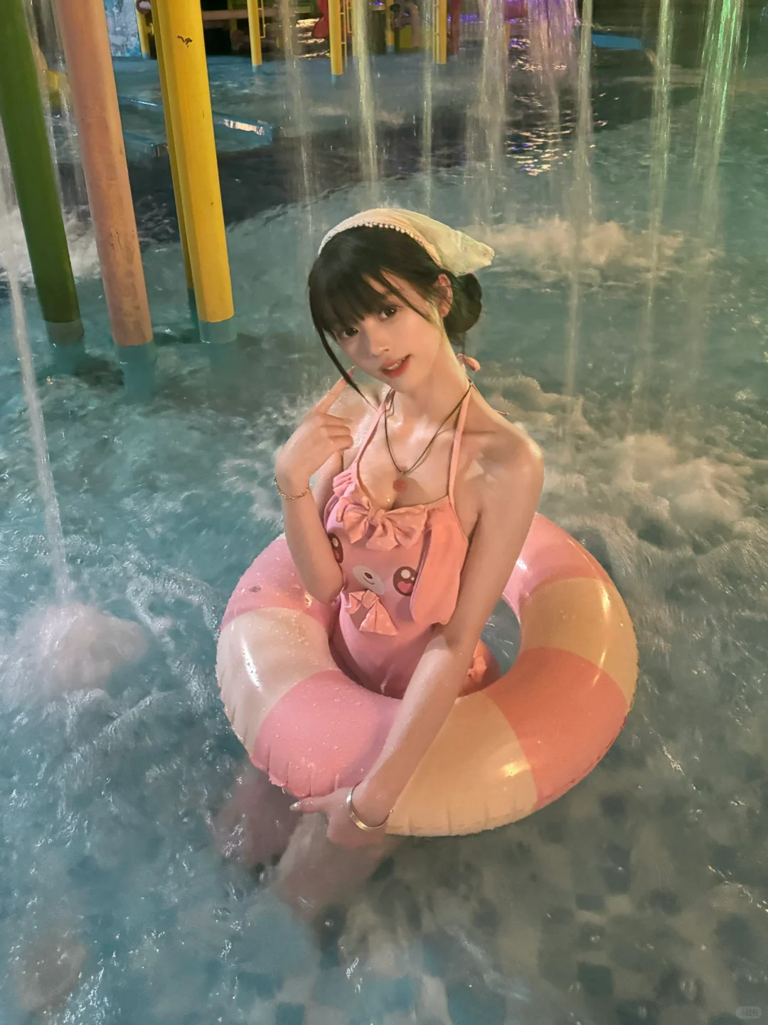 水上乐园 好玩 下次还玩^ω^