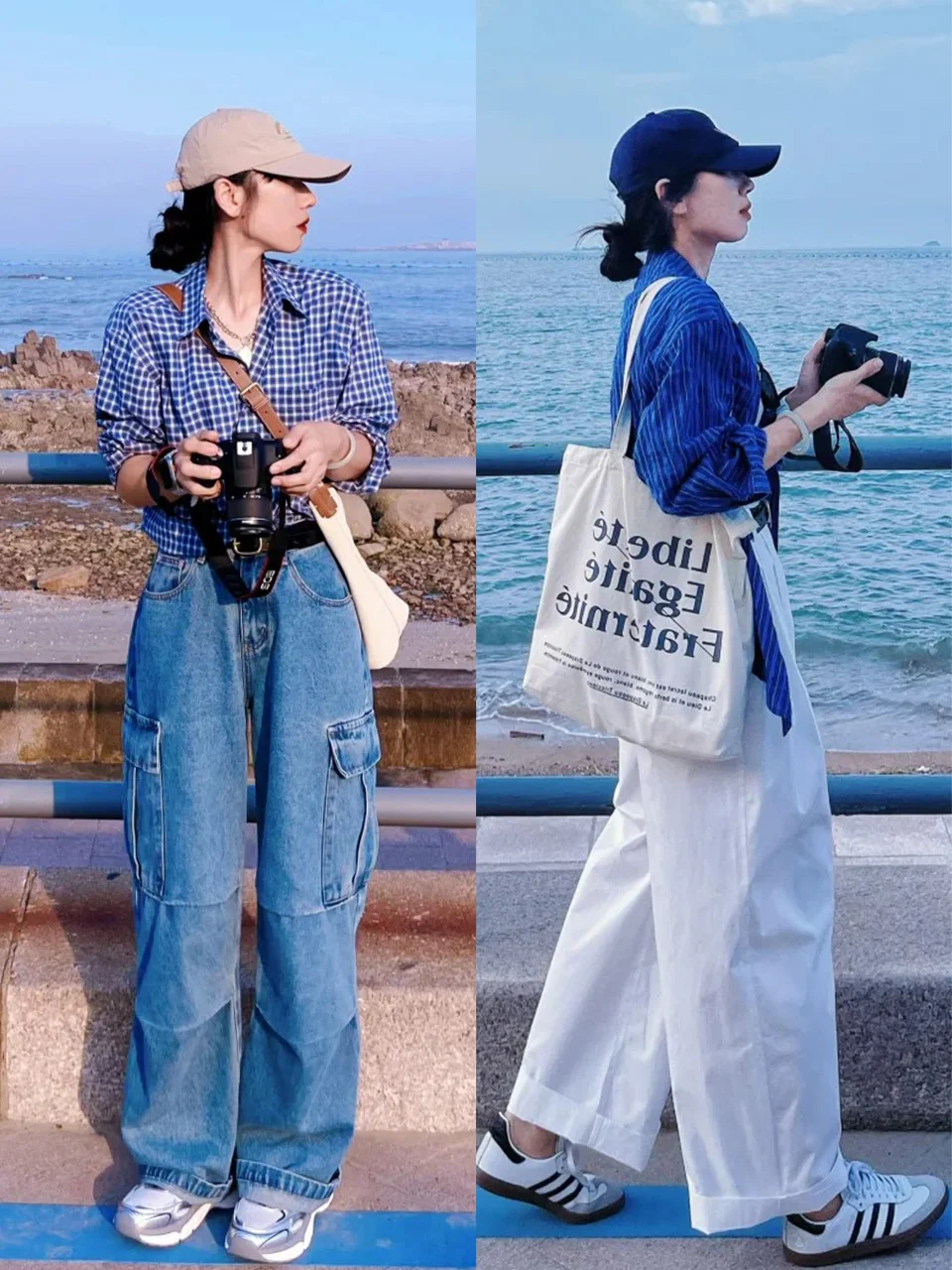 快来看！这个夏天一起去海边吧✨海边穿搭