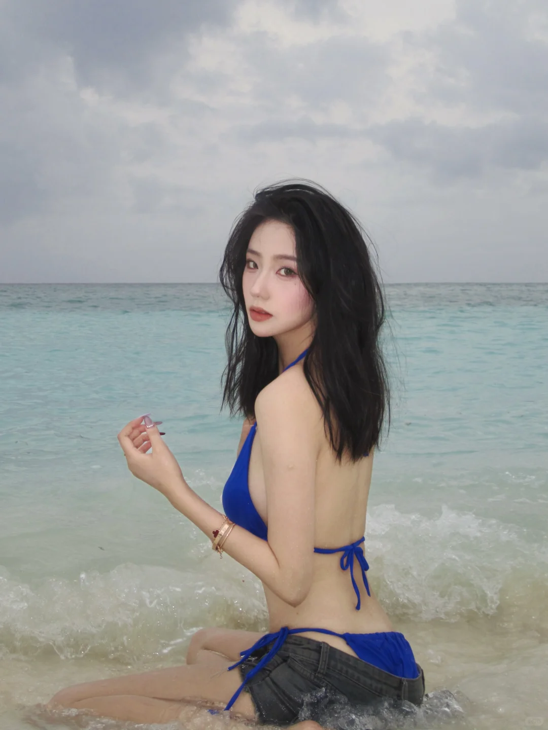 存一些海边穿搭?️