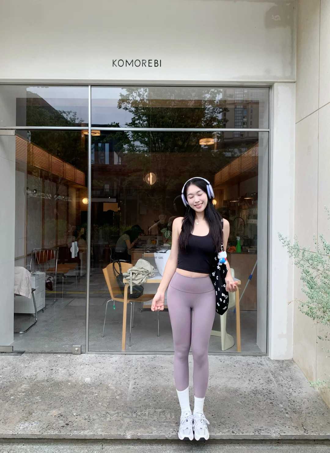 挑战只穿瑜伽服出门Day62｜一些快乐的瞬间